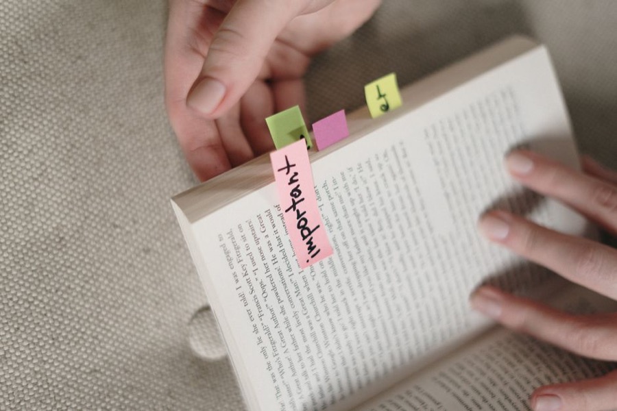 Annotation tabs & highlighters