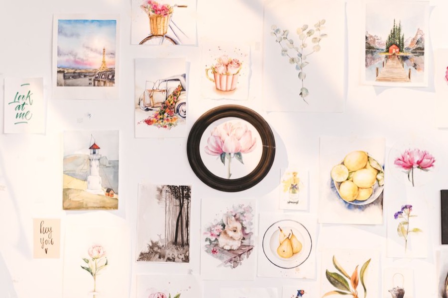 11×14 frames with mat
